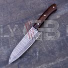 DAMASCUS STEEL CUSTOM HANDMADE KITCHEN KNIFE 10"